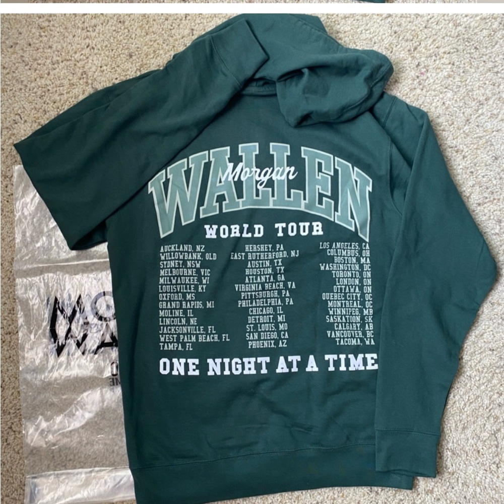 Morgan Women's Green Crew Neck Sweater